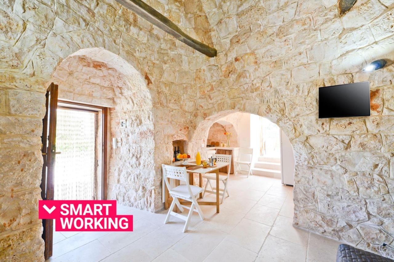 I Trulli Del Ciliegio Con Giardino By Wonderful Italy Villa ออสตูนี ภายนอก รูปภาพ